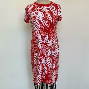 Old Navy tropical swing dress